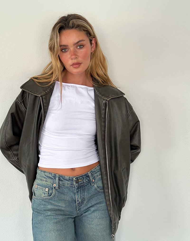 Női Motel Rocks Amabon Long Sleeve Póló Fehér | CMO7939EY