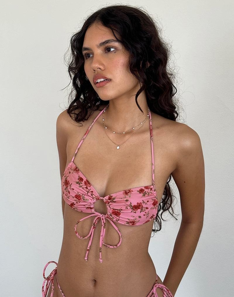 Női Motel Rocks Ricoa Bikini Felsők Rózsaszín | UMW6441OE